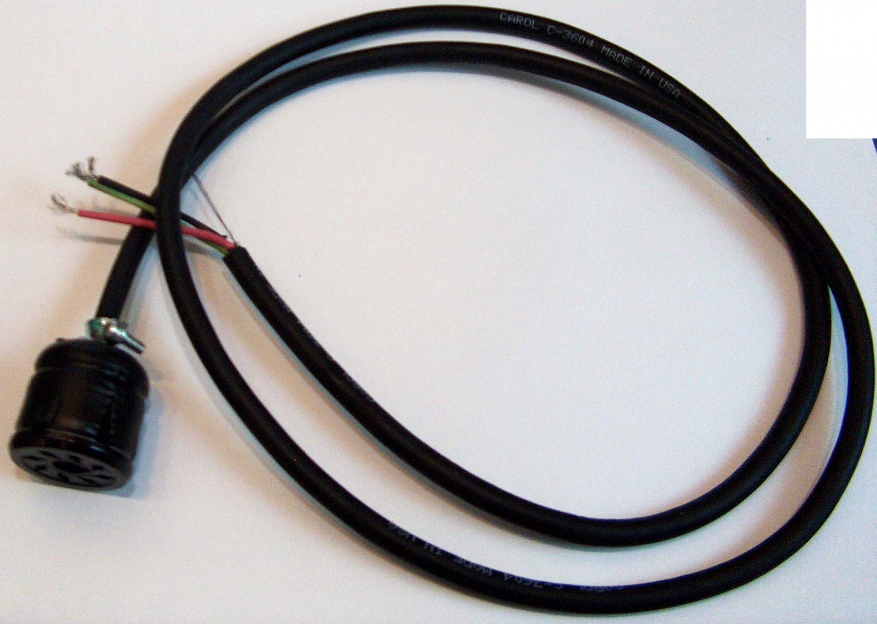 Octal speaker cable 